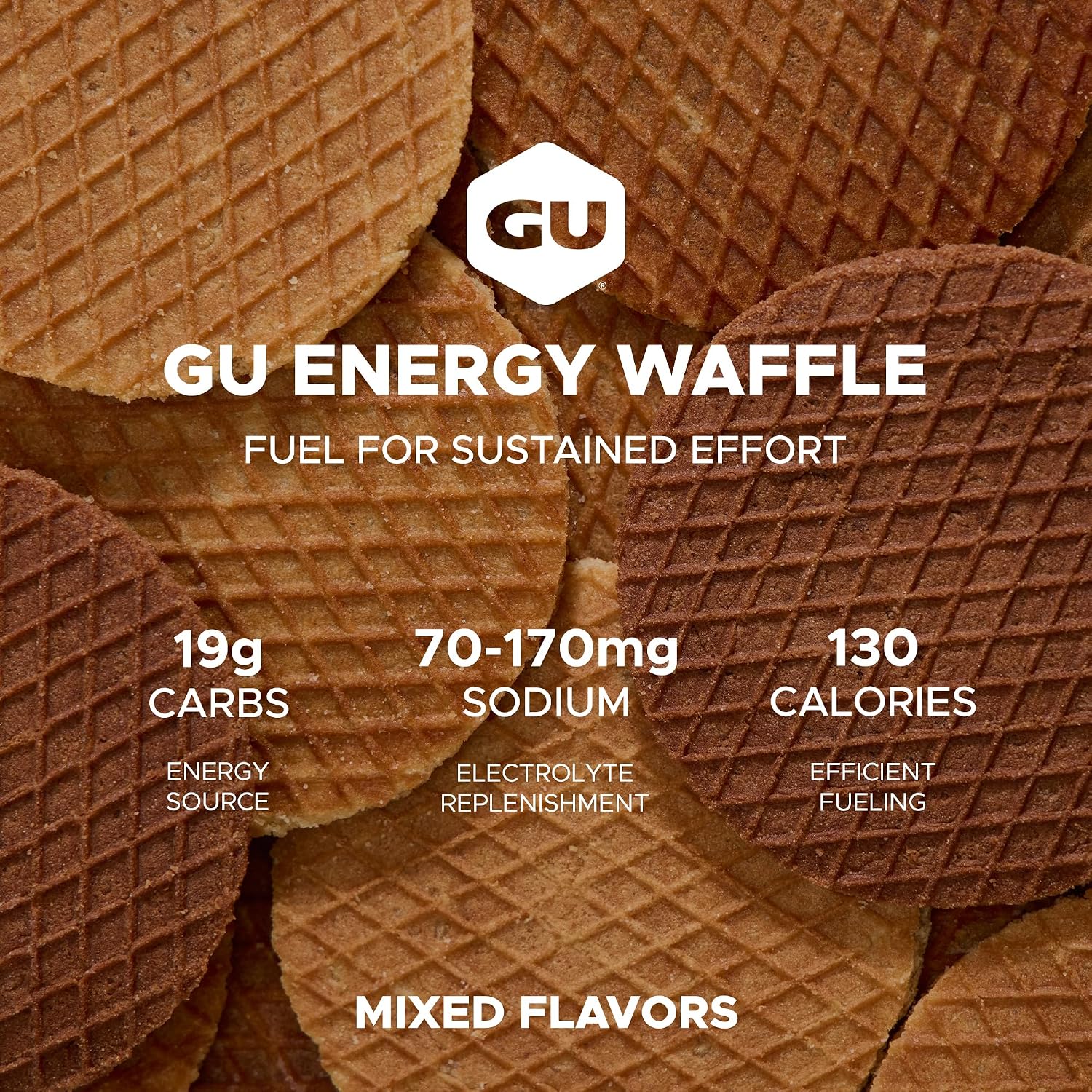 Detalle 2 de GU Energy Sports Nutrition Waffles, 16 Count