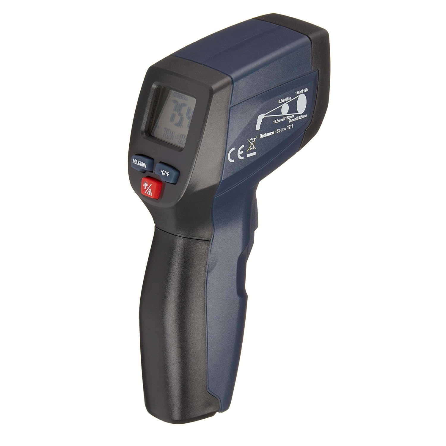 Detalle 2 de Amazon Basics Compact Infrared Thermometer (Black)