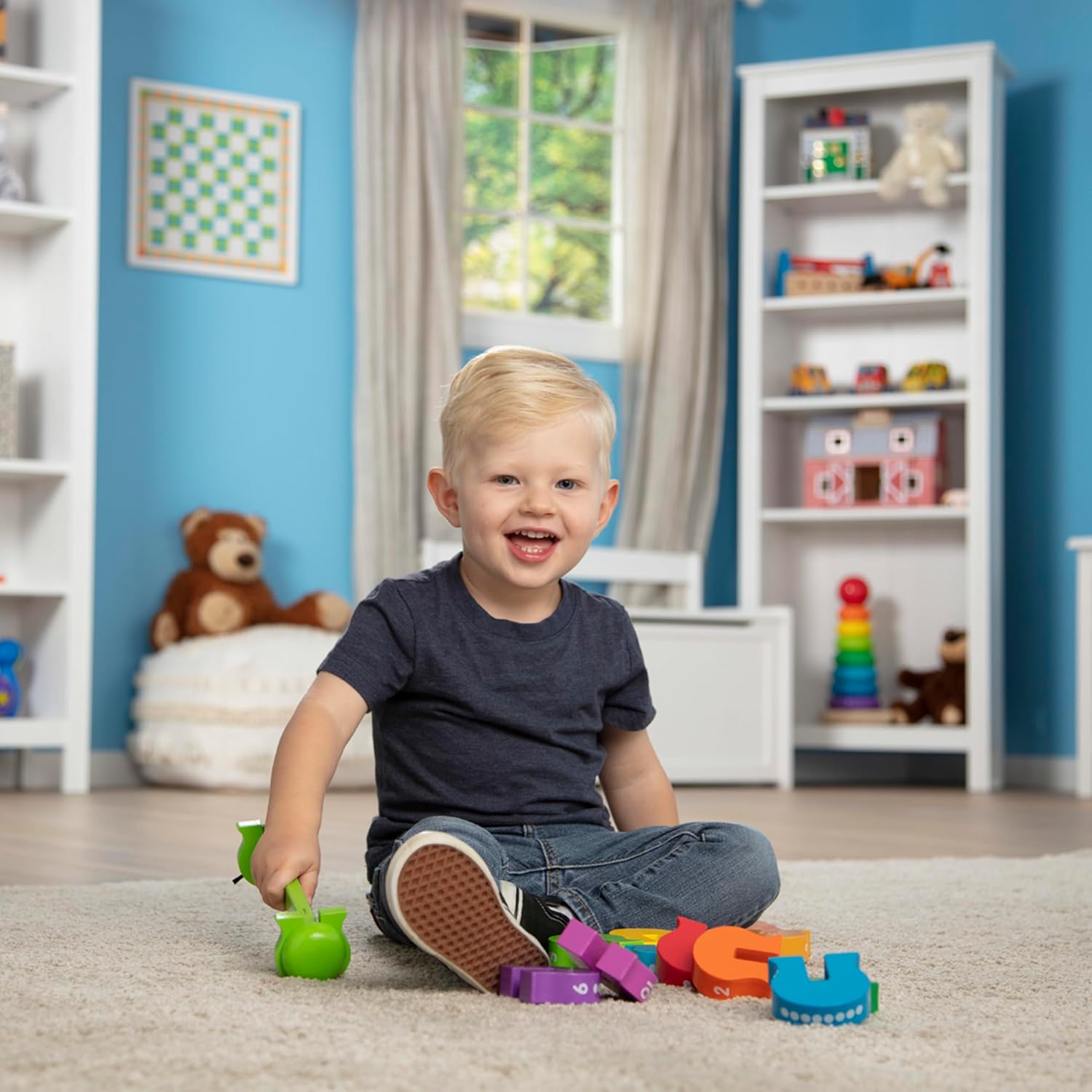 Detalle 2 de Melissa & Doug Counting Caterpillar 10 segments