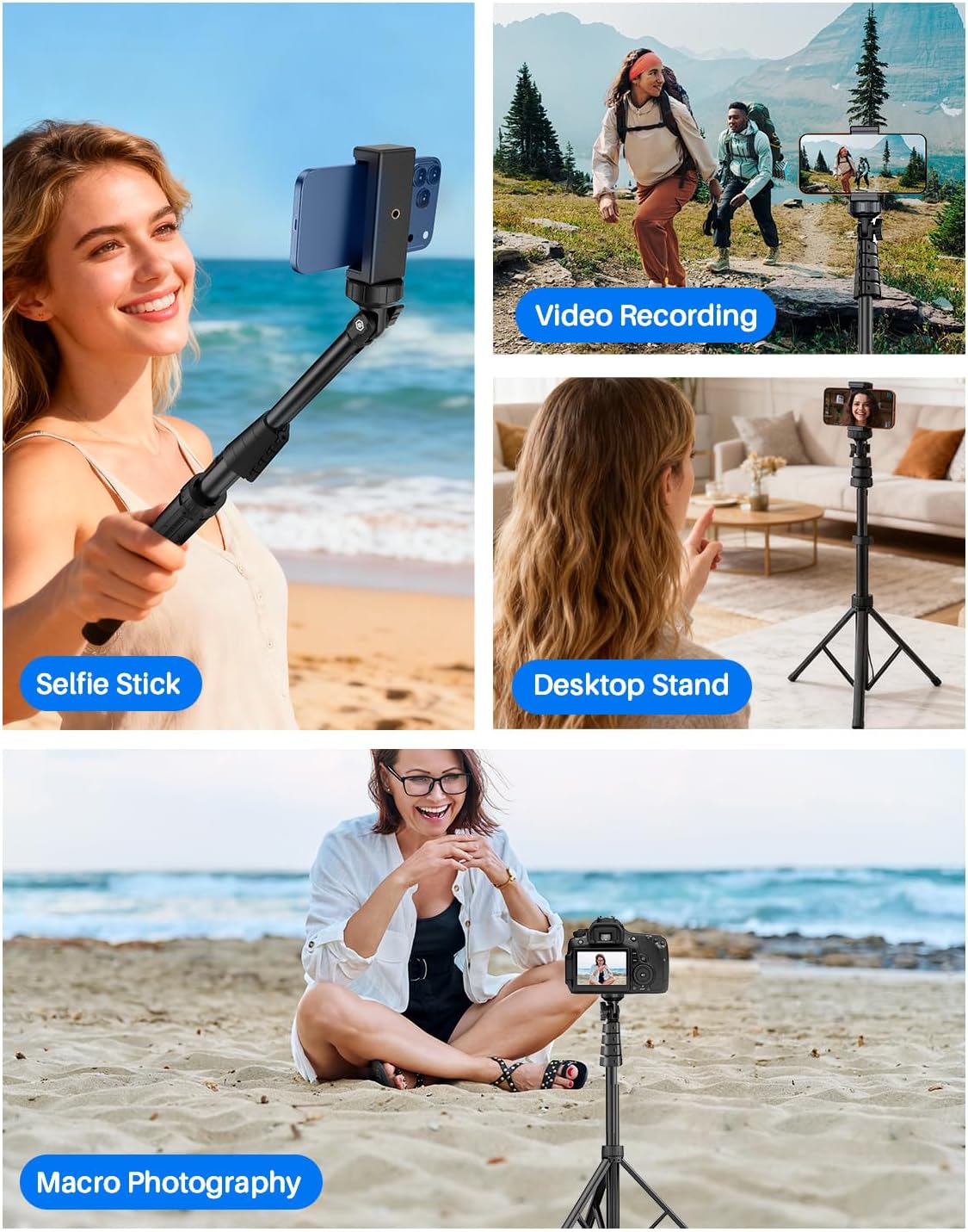 Thumbnail 6 de MIIASI 67 Inch Phone Tripod