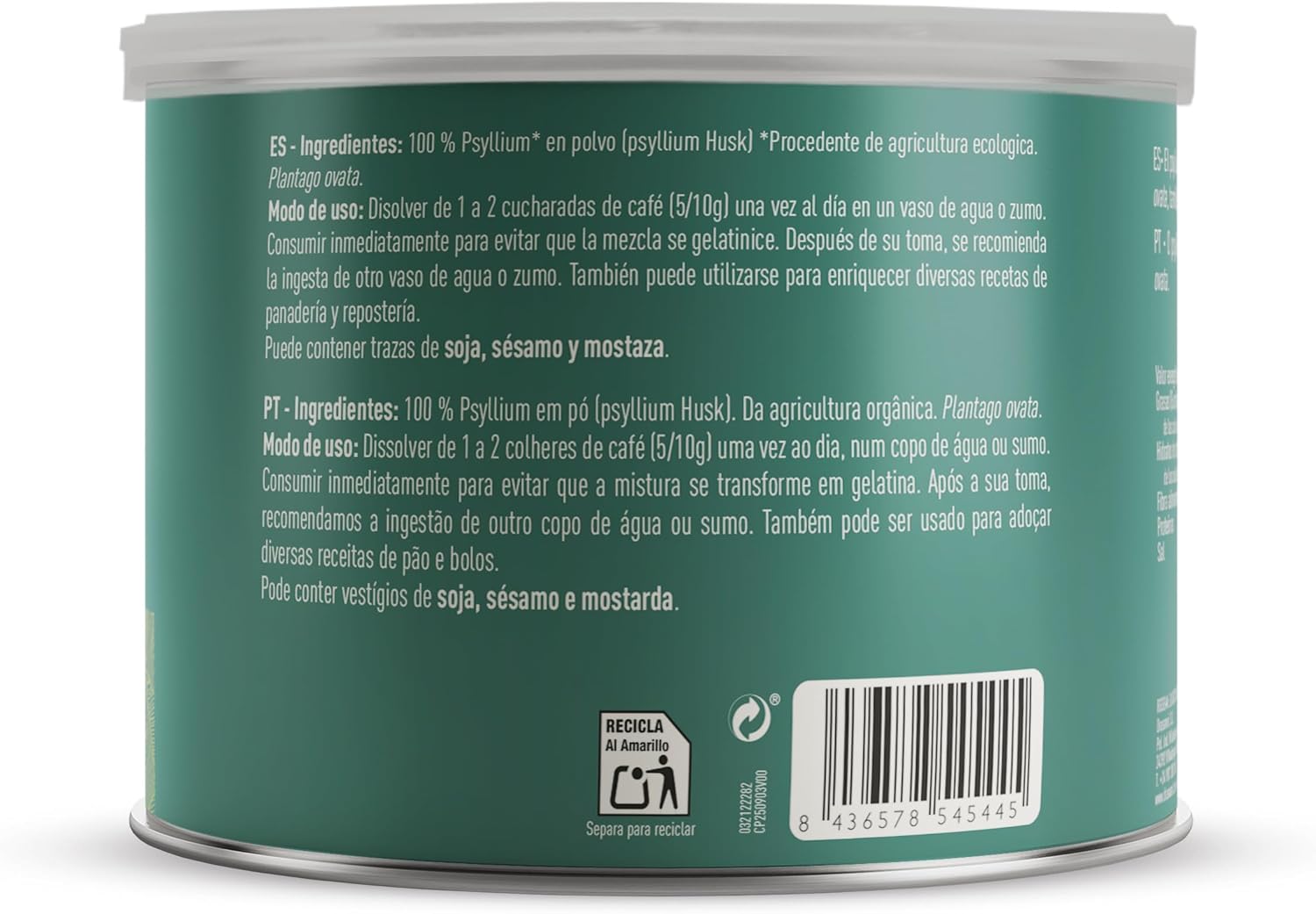 Thumbnail 5 de Drasanvi PSYLLIUM en polvo 200g