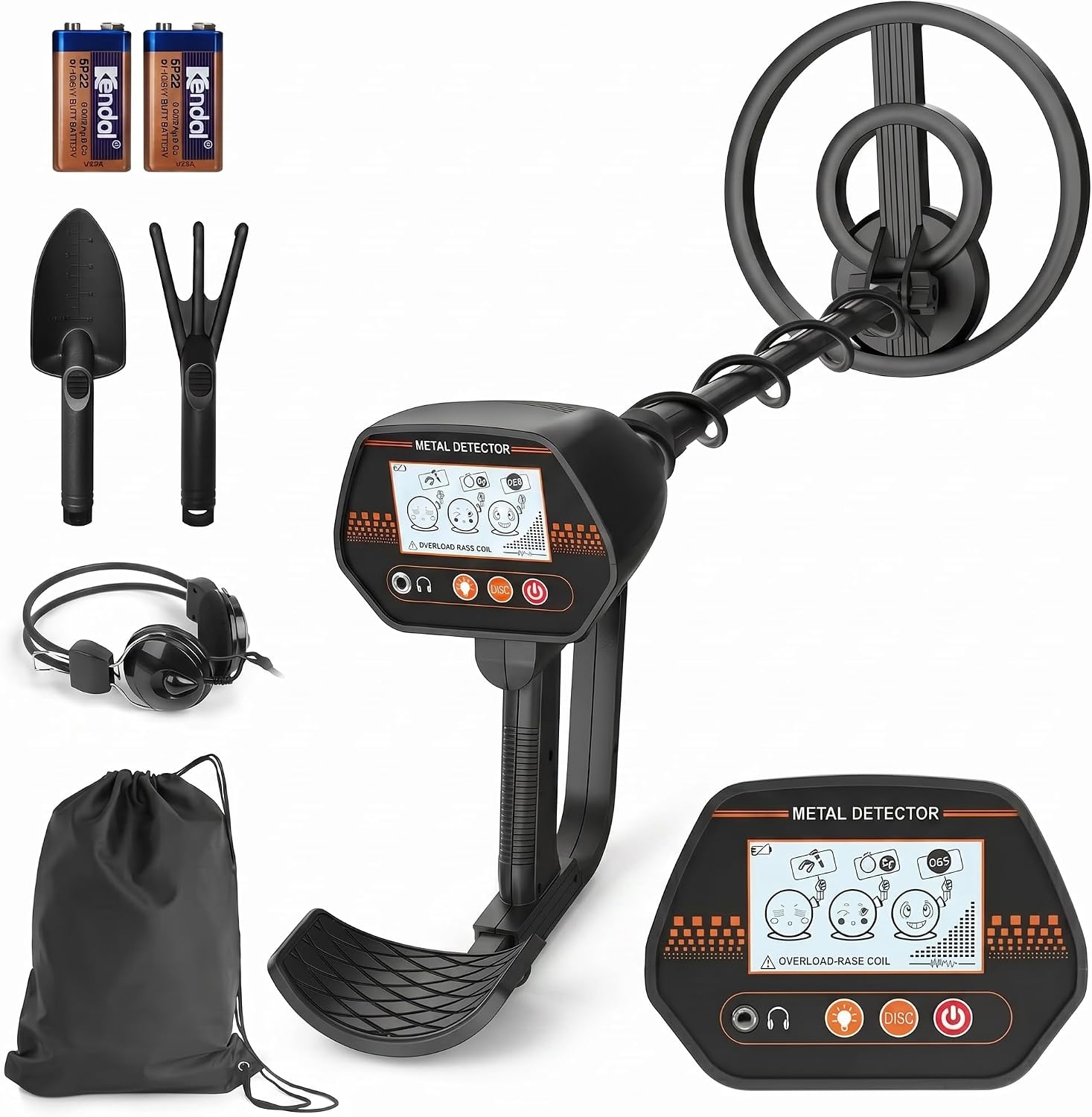 Detalle de DetectTrek Kids Metal Detector, 8-Inch Coil