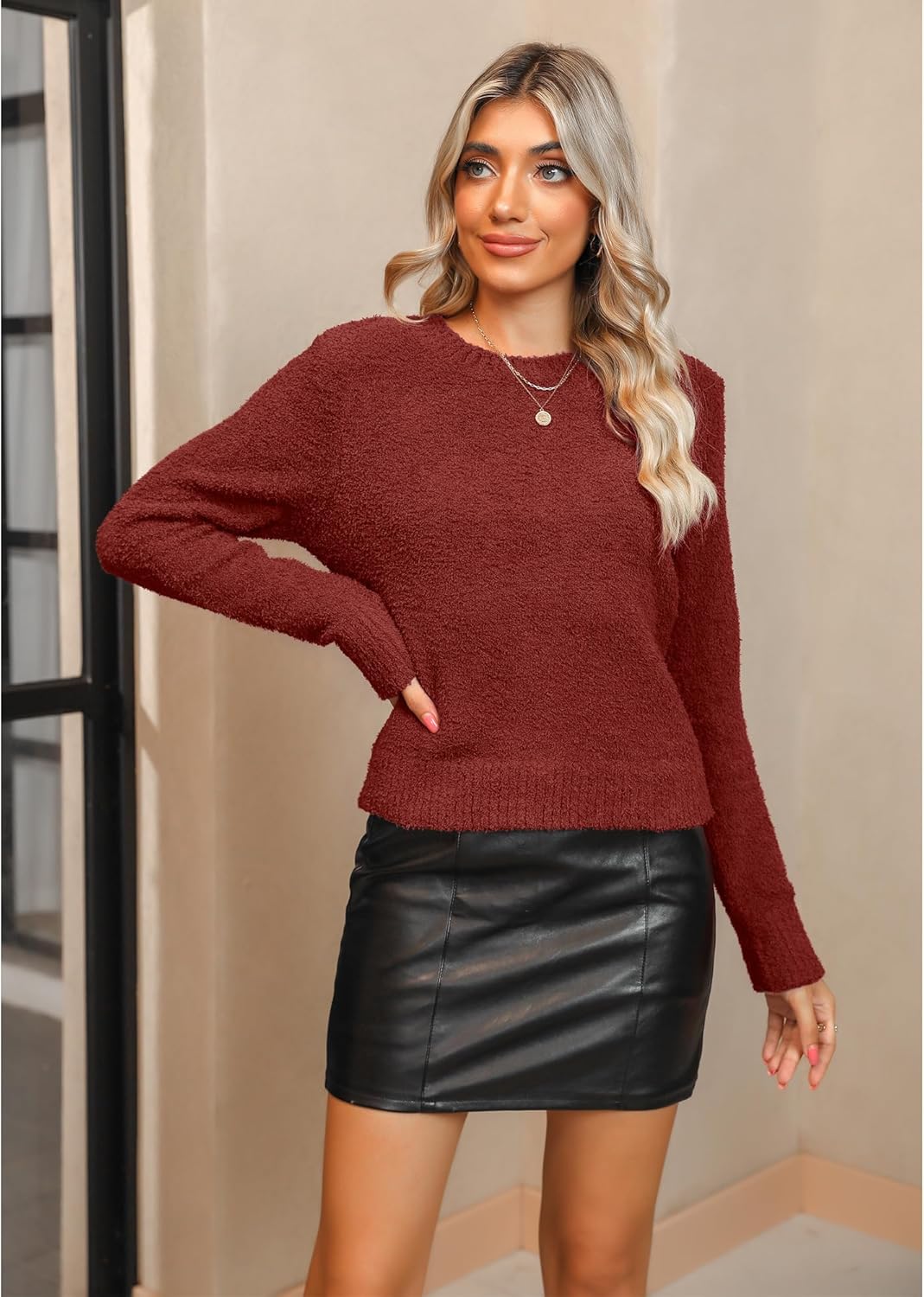 Thumbnail 6 de luvamia Women's Casual Pajama Set Fuzzy Fleece Loungewear 🛍