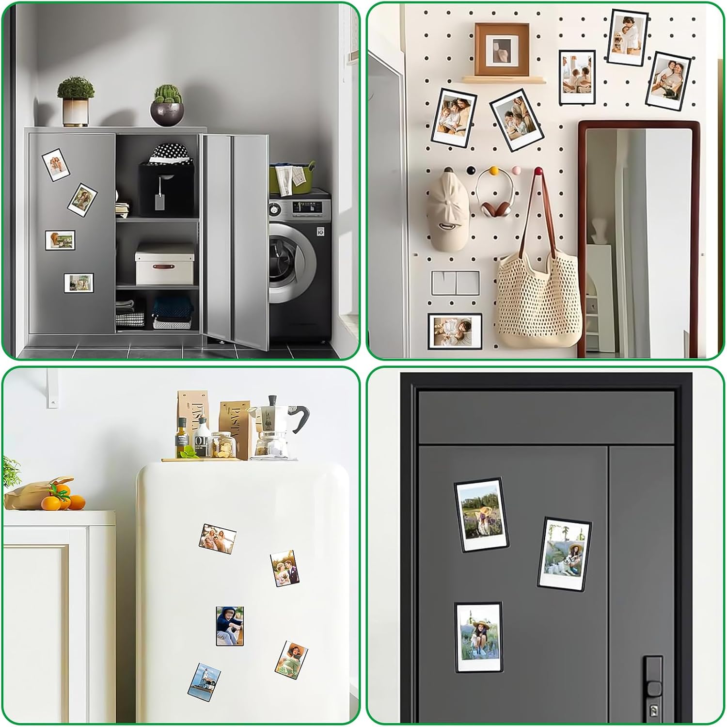 Detalle de TTYSHIP® Magnetbilderrahmen 15 Stück – Mini Magnetic Bilderrahmen für Kühlschrank
