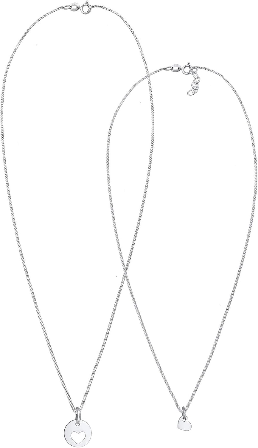 Thumbnail 2 de Elli Collar Mujer Conjunto Corazón Plata 925