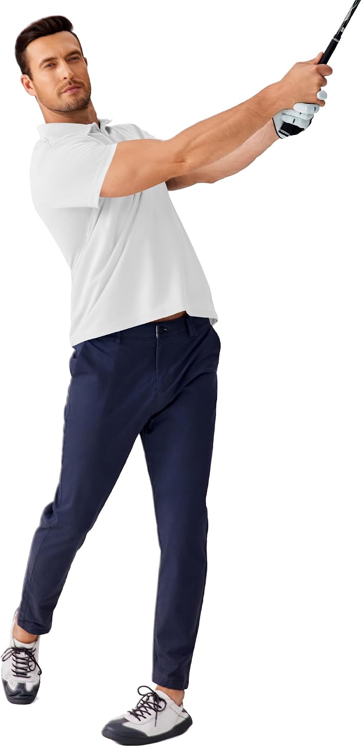 Thumbnail 1 de Polo homme PINSPARK à manches courtes, respirant et séchage rapide (idéal golf, été et sport)