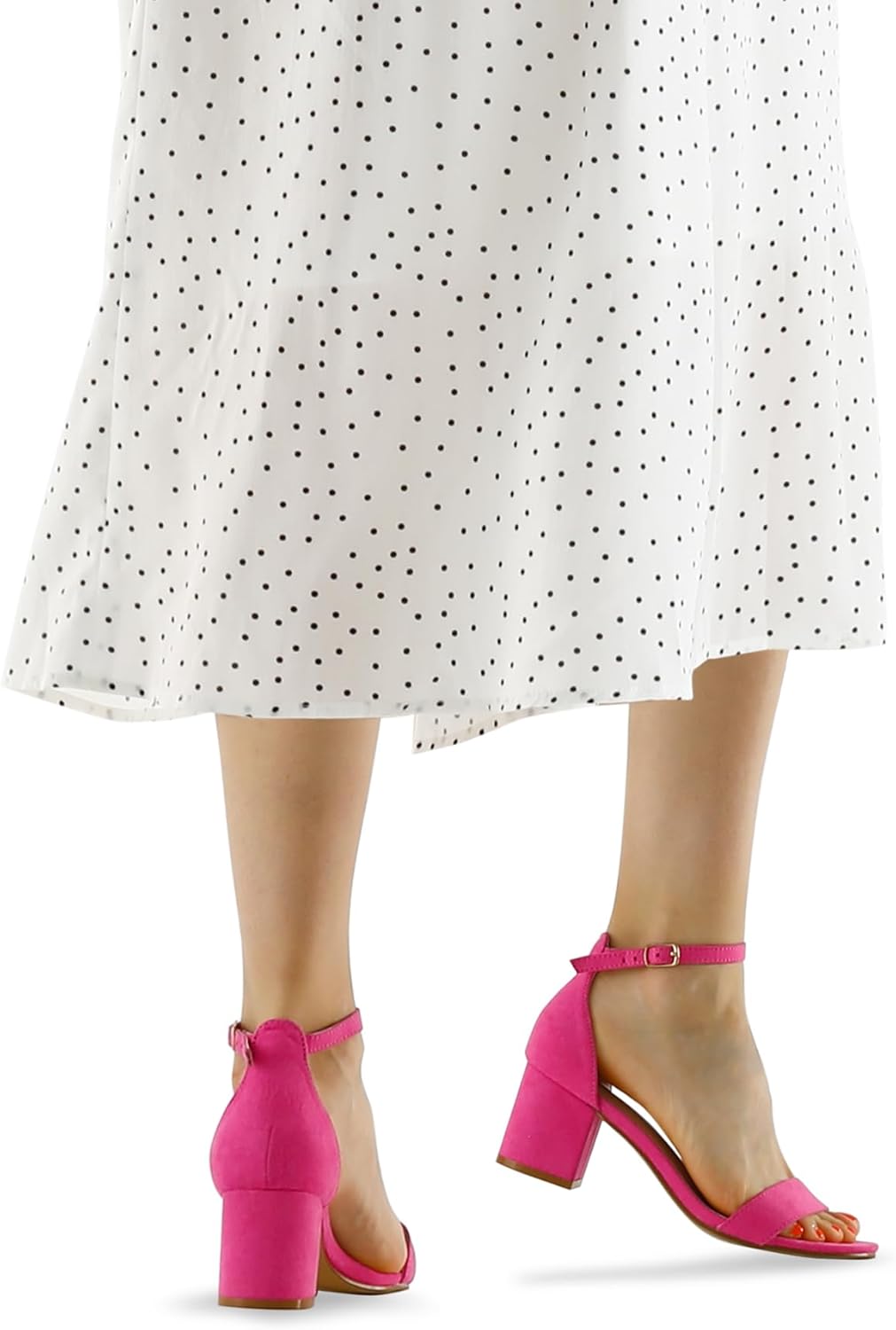 Thumbnail 5 de mysoft chunky low heels open toe 2.25 in