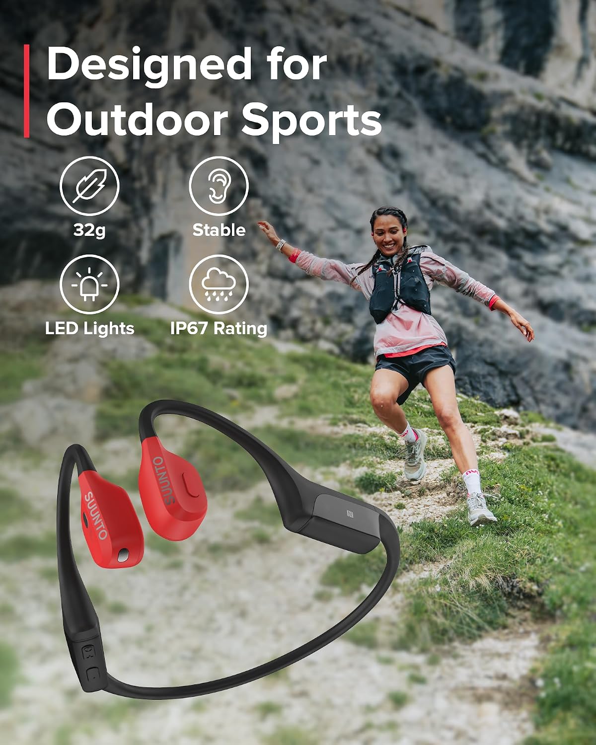 Thumbnail 6 de Suunto bone conduction headphones, Wing
