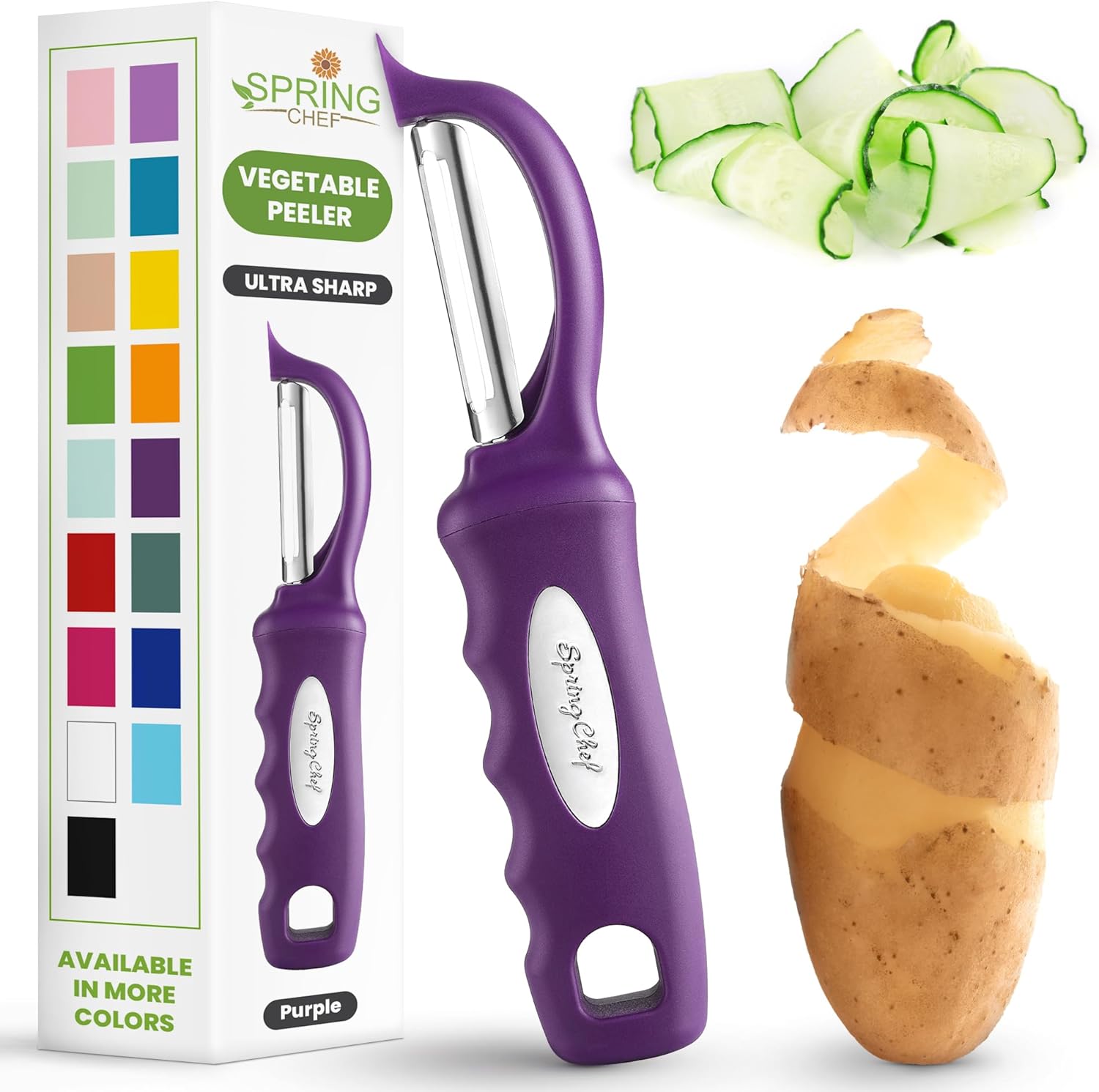 Spring Chef Professional Swivel Vegetable Peeler 🥒
