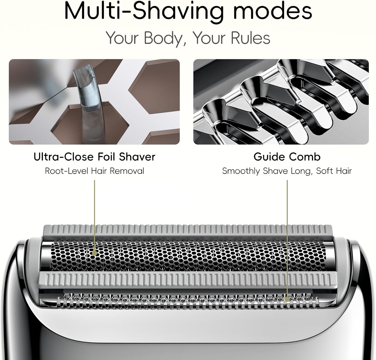 Thumbnail 6 de yoose Lady Shaver Electric shaver 3.6mm