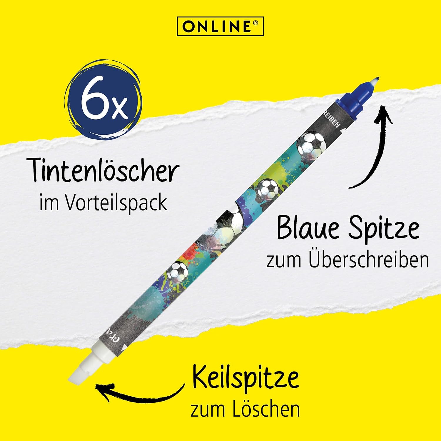 Detalle 2 de Online Vorteils-Pack Tintenlöscher 6x 6er Pack