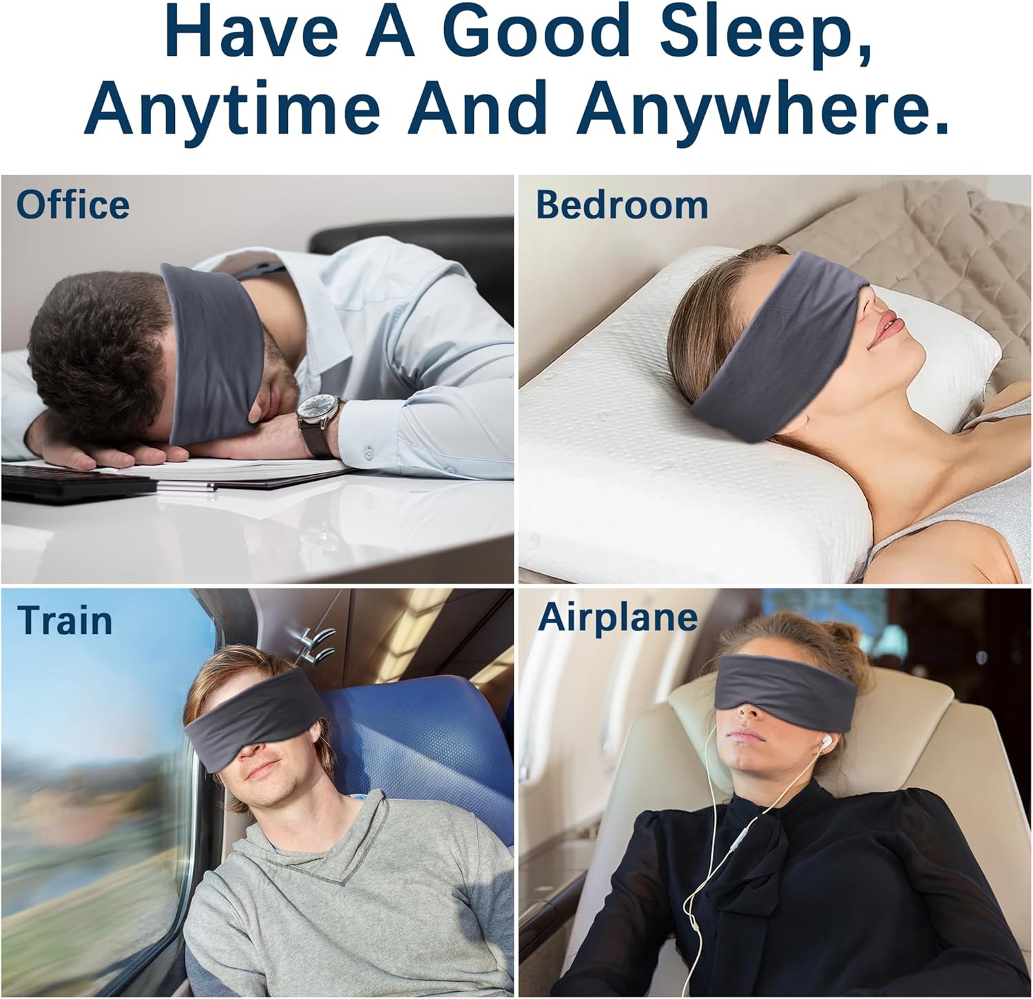 Thumbnail 6 de Sysrion Sleep Mask Ultra Soft Light‑Blocking Eye Mask 😴
