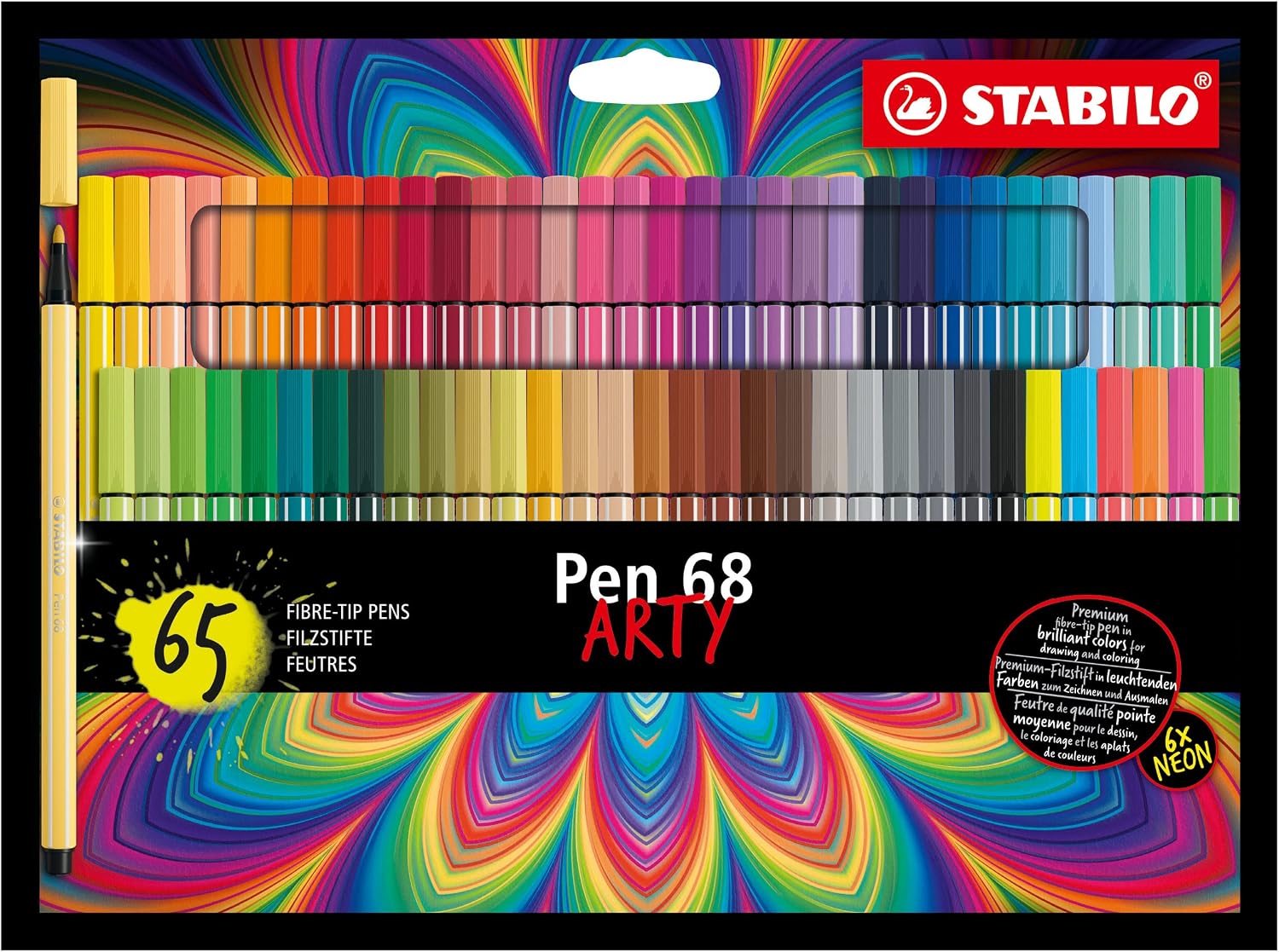 Thumbnail 2 de STABILO Pen 68 Premium-Filzstift 25er 🖊
