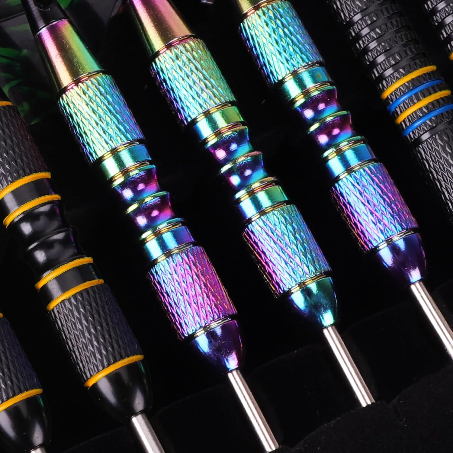 Detalle de Turnart lot de 12 fléchettes à pointe acier pour cible 22/24 g