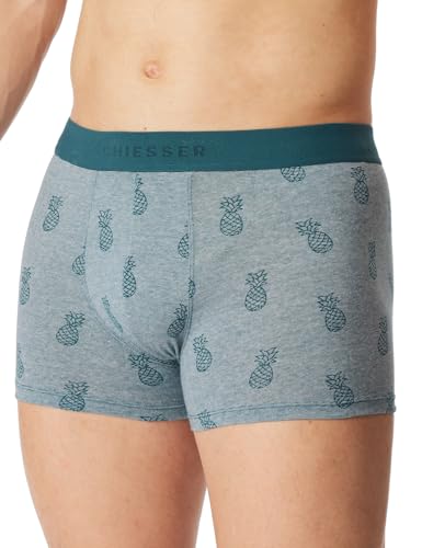 Detalle de Schiesser Herren 3er Pack Boxershorts aus Bio-Baumwolle – 95/5 Organic