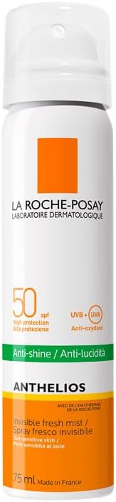 Detalle de La Roche-Posay Anthelios Invisible Fresh Mist SPF50 (75ml)
