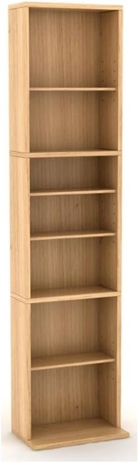 Detalle de Atlantic CD/DVD Shelf, Maple