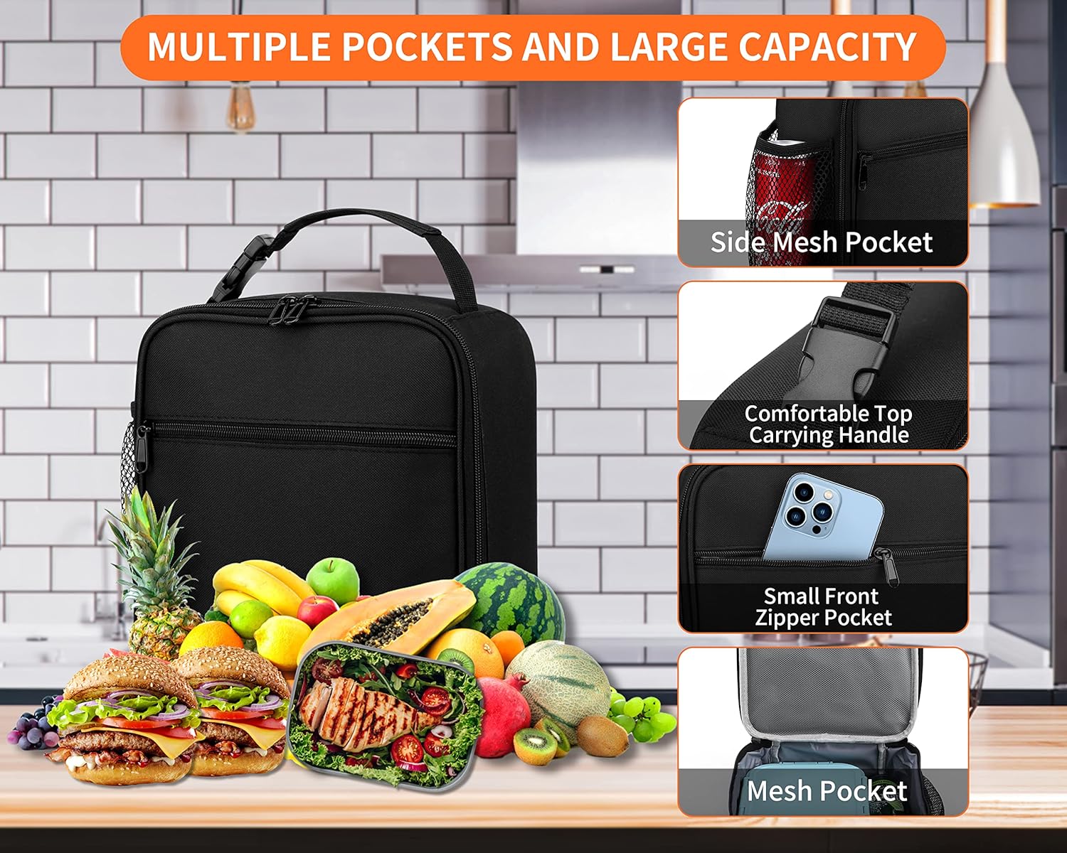 Thumbnail 2 de ZM-YOUTOO Lunch Box insulated small lunch bag
