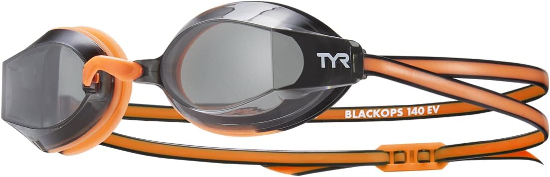 Detalle de TYR racing goggles, Blackops 140