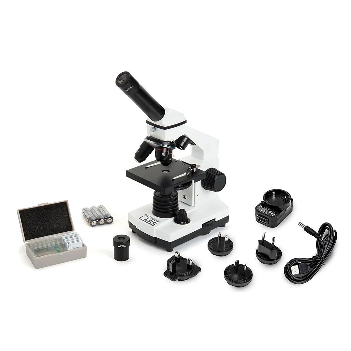 Thumbnail 2 de Celestron CL-CM800 Mikroskop – Compound, 40x–800x, Weiß
