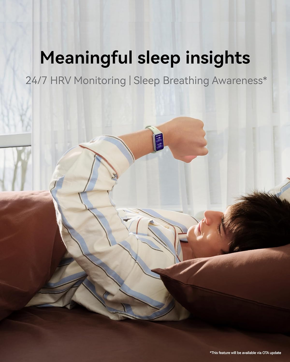 Thumbnail 2 de HUAWEI Band 11 Fitness Tracker with 1.62" AMOLED, Heart Rate, SpO2 & 5ATM Waterproof (Purple)