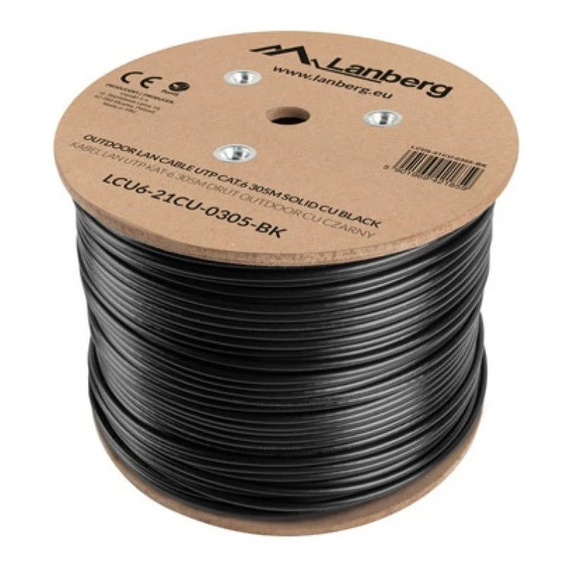 Detalle 2 de lanberg Bobina Cable de Red Cat.5E 305m 📡