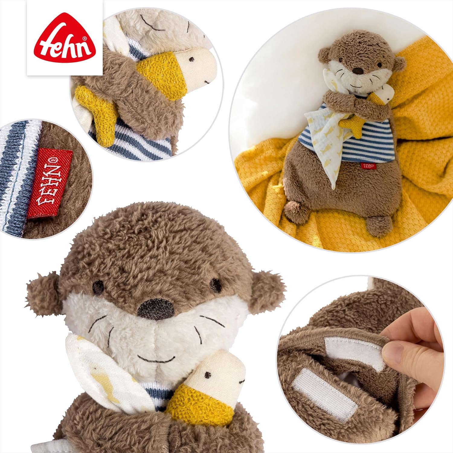 Thumbnail 4 de Fehn Wärmetier Otter 26 cm Kuscheltier