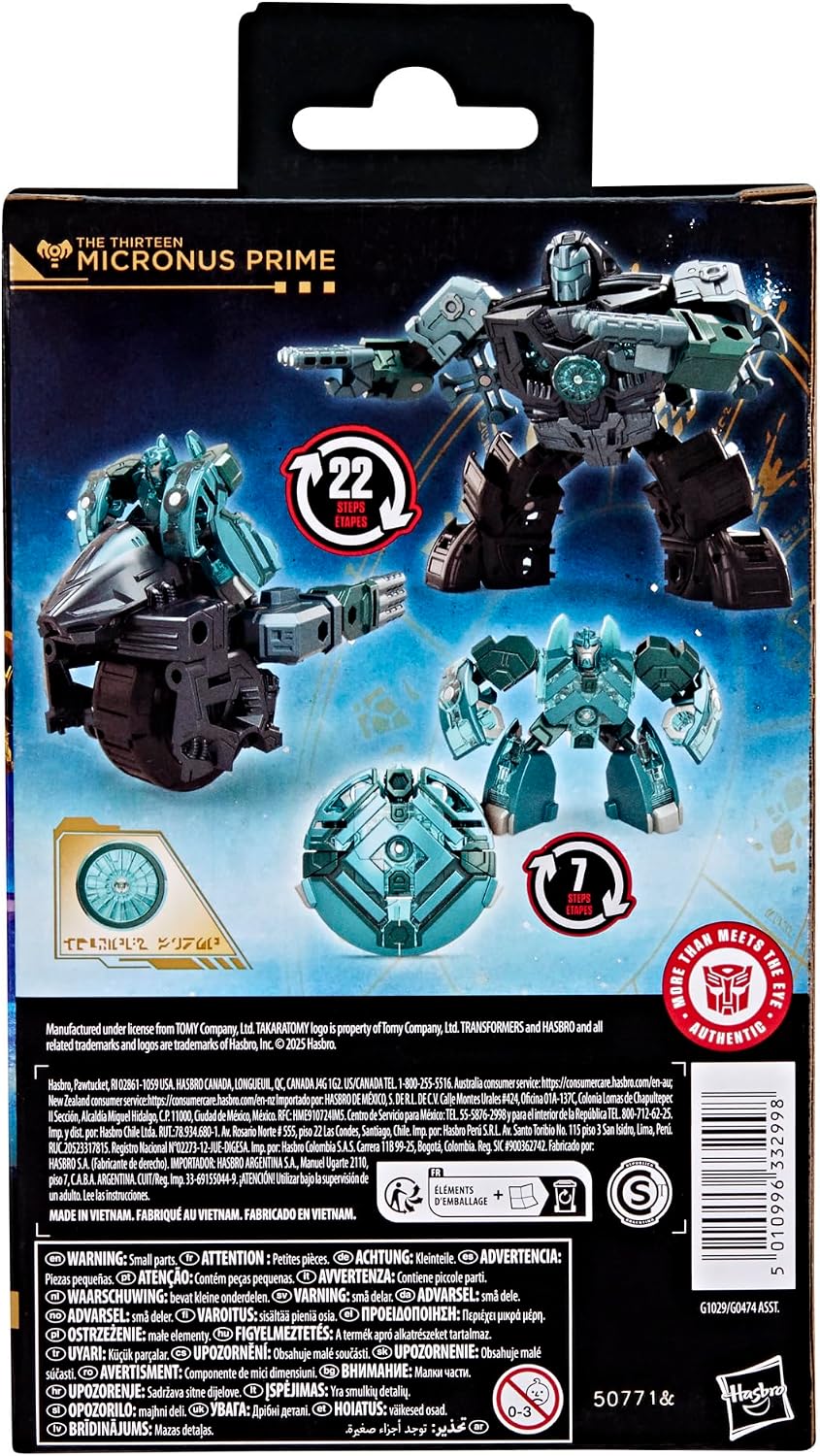 Thumbnail 4 de Transformers The Thirteen Micronus Prime 14 cm 🤖