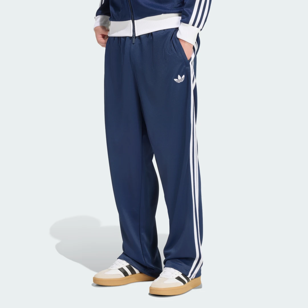 Detalle de Pantalón holgado Adicolor — Adidas (Azul)