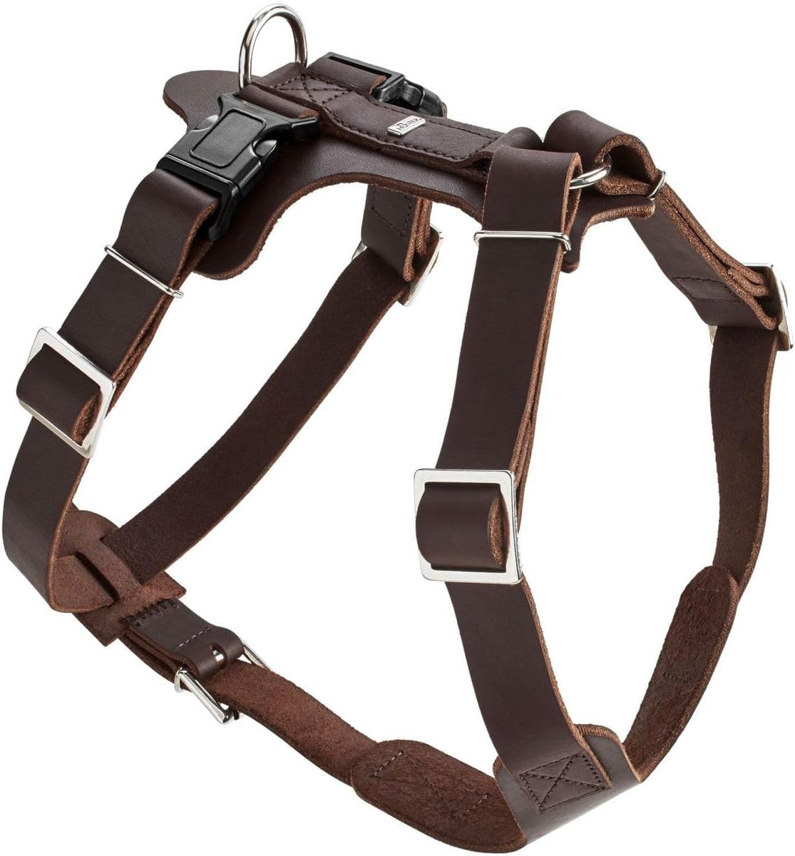 Detalle de HUNTER AALBORG Leder Geschirr XS 38â52 cm đŸ
