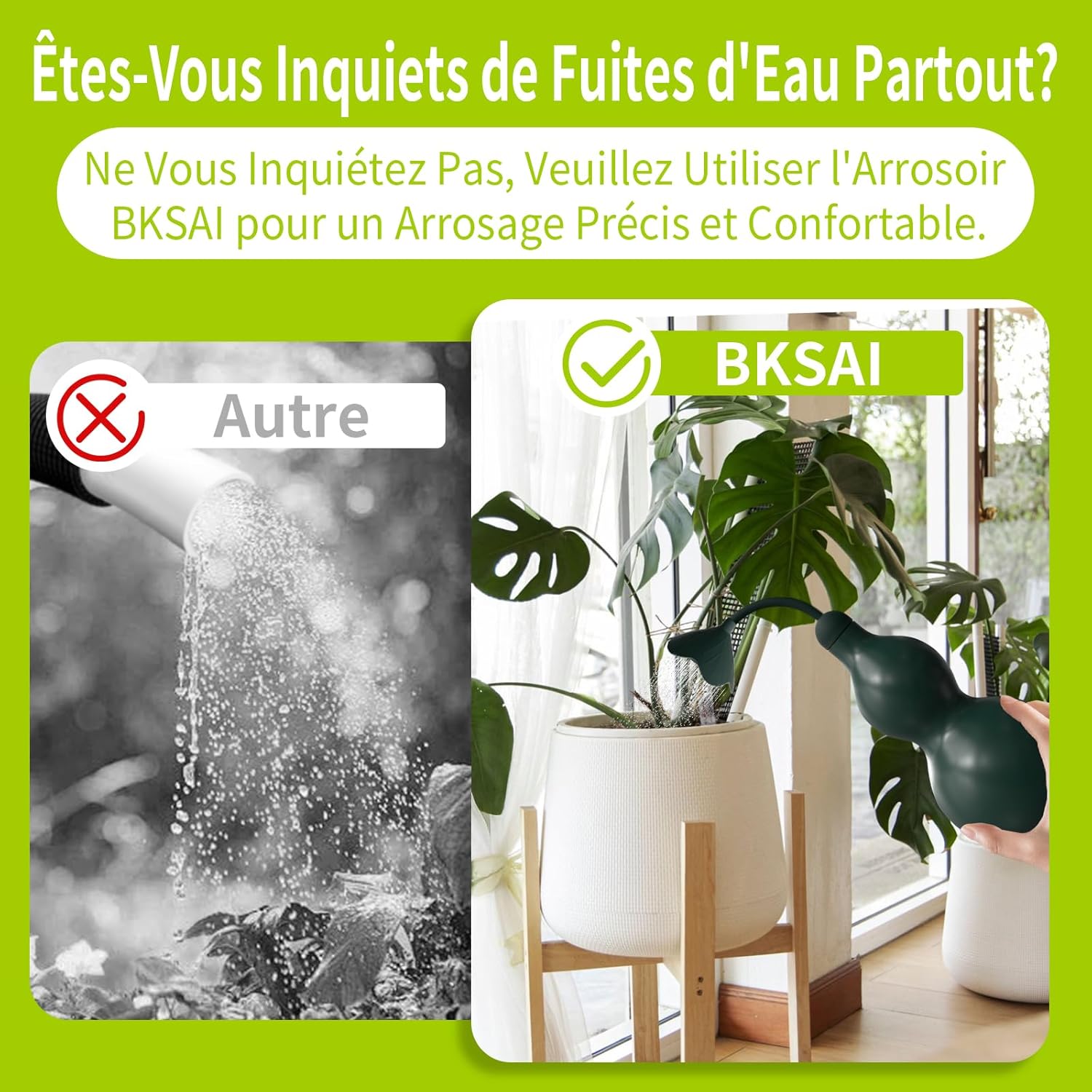 Thumbnail 6 de BKSAI Arrosoir 650 ml pour plantes 🌱