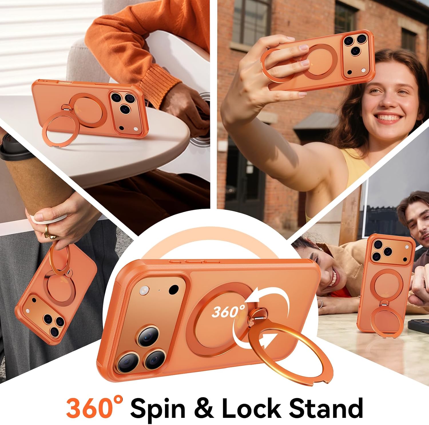 Detalle de Peerock 360 Spin Pro Case 6.9" MagSafe