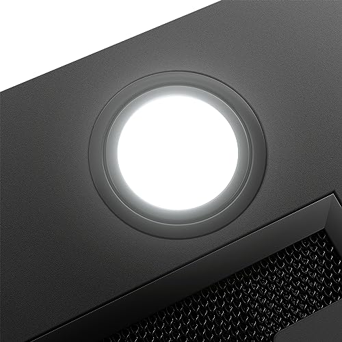 Thumbnail 6 de CIARRA CBCB5913A Integrated Cooker Hood 52cm Black with LED Light