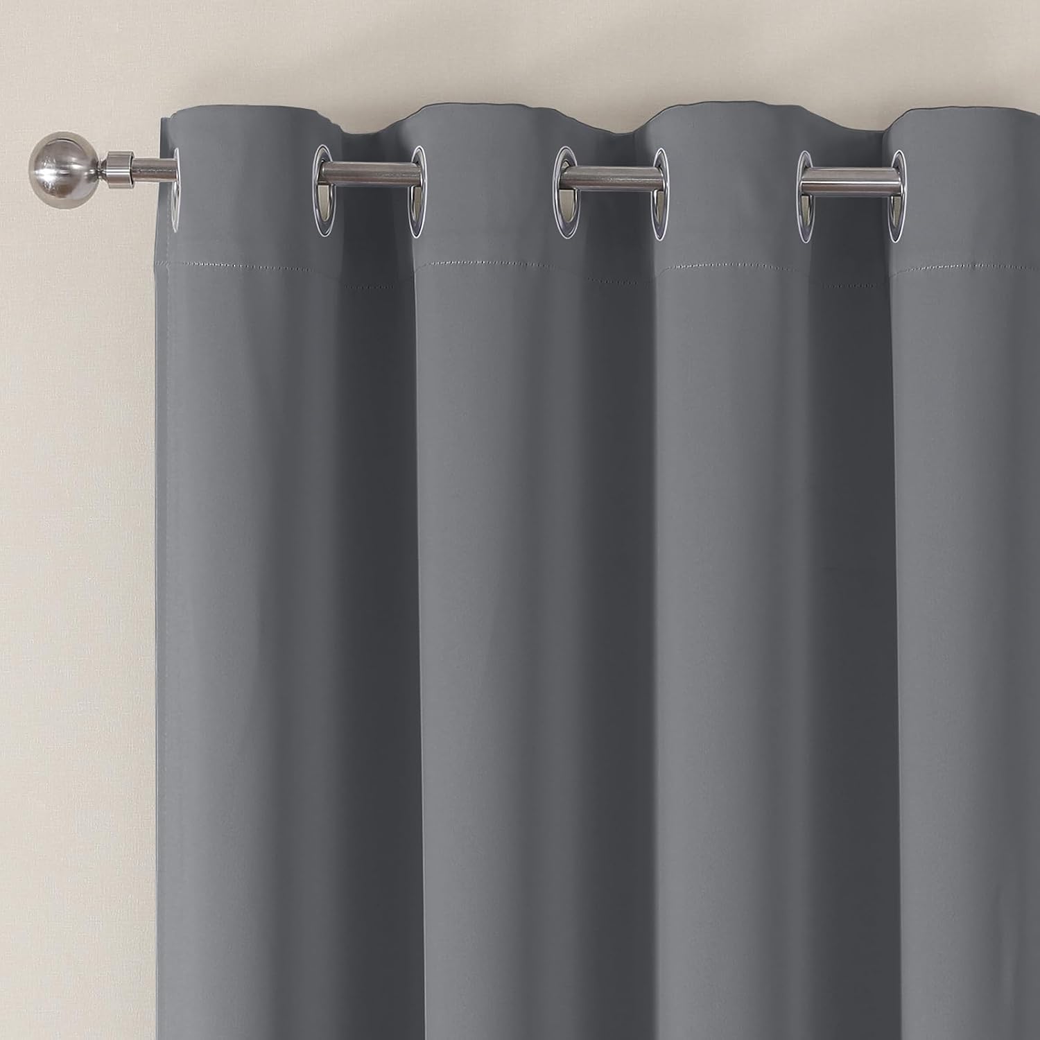 Detalle 2 de VEHEDE Blackout Short Curtains 54in drop
