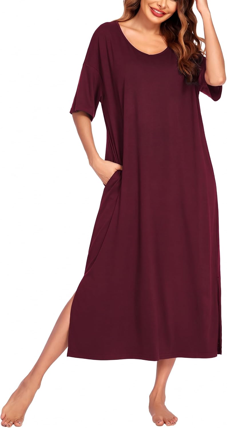 Thumbnail 6 de Ekouaer Women's Nightgown in Bamboo Viscose