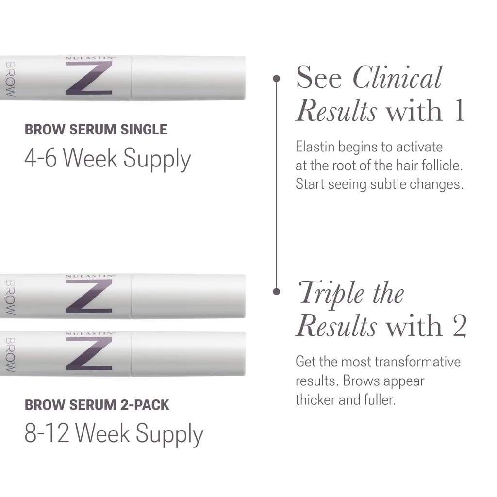 Thumbnail 6 de NULASTIN Shape Altering Eyebrow Serum (0.1 Fl Oz) for Sparse, Thinning-Looking Brows