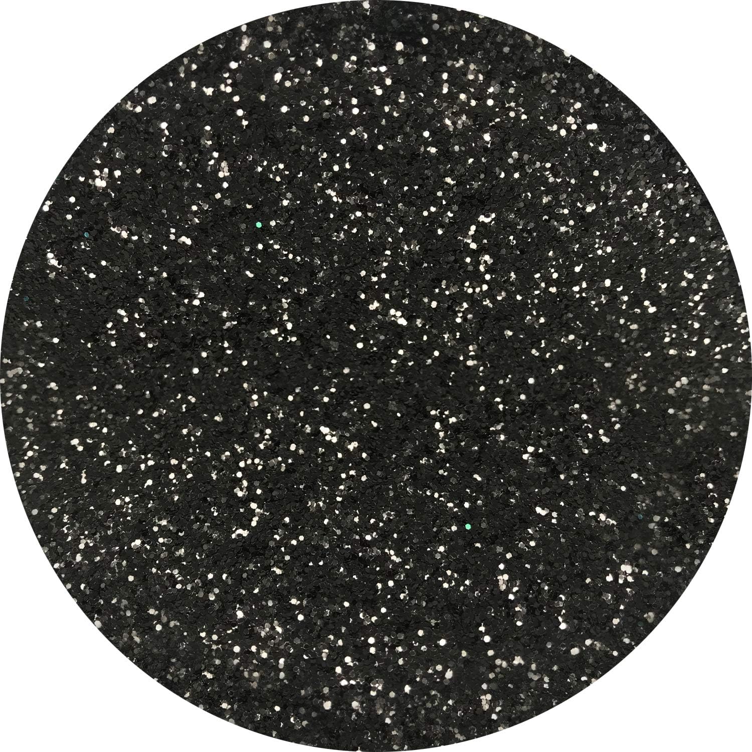 Detalle de Hemway Craft Glitter Black 100g – Chunky Glitter for Resin, Cosmetic, Nail and Craft Projects