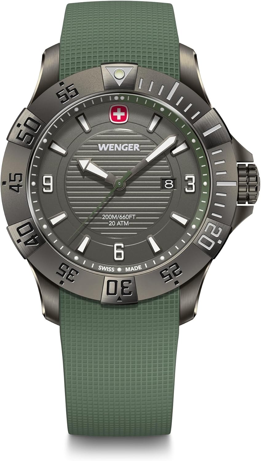 Thumbnail 5 de Wenger Montre Seaforce Homme – Quartz Analogique, Ø43 mm, Swiss Made, Étanche 200 m