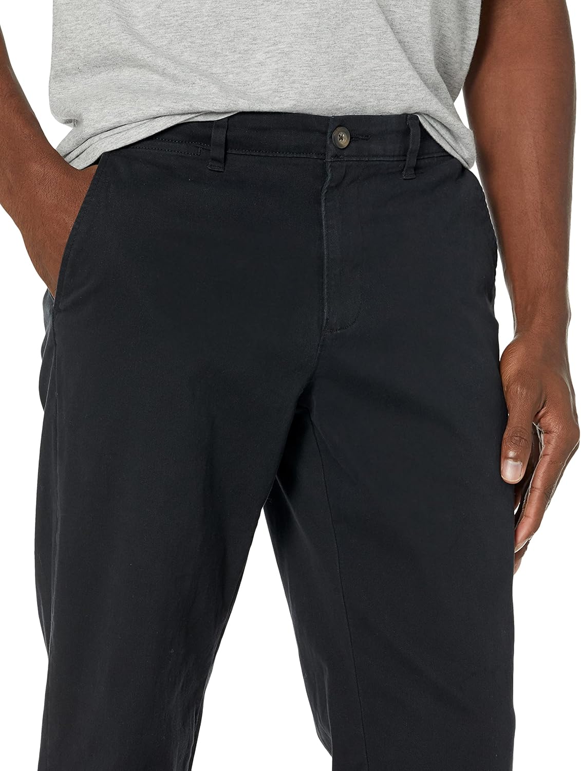 Thumbnail 3 de Amazon Essentials Men’s Classic-Fit Casual Stretch Chino Trousers (Khaki)