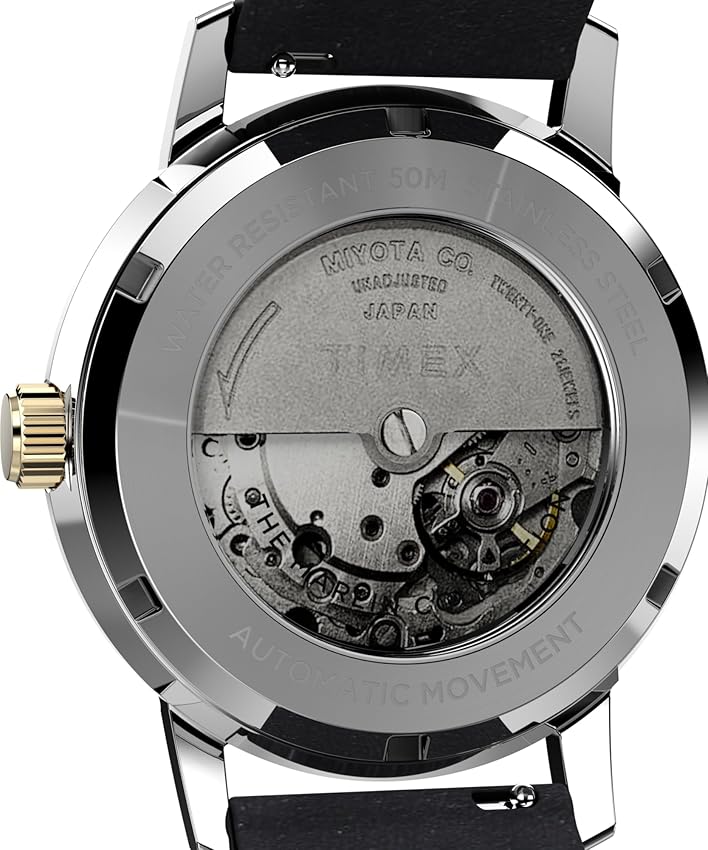 Thumbnail 3 de Timex Marlin Automatic ⌚ Reloj de 40 mm, cuero negro