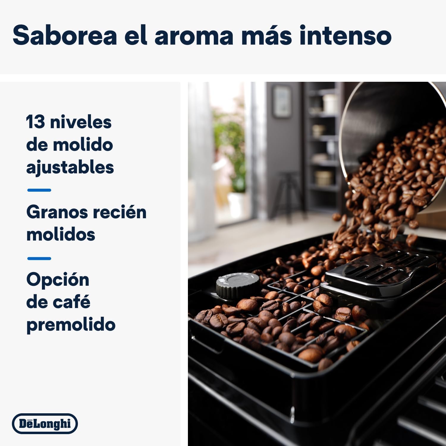 Detalle de De'Longhi Magnifica Start ECAM220.60.BG ☕️ Cafetera Espresso Automática