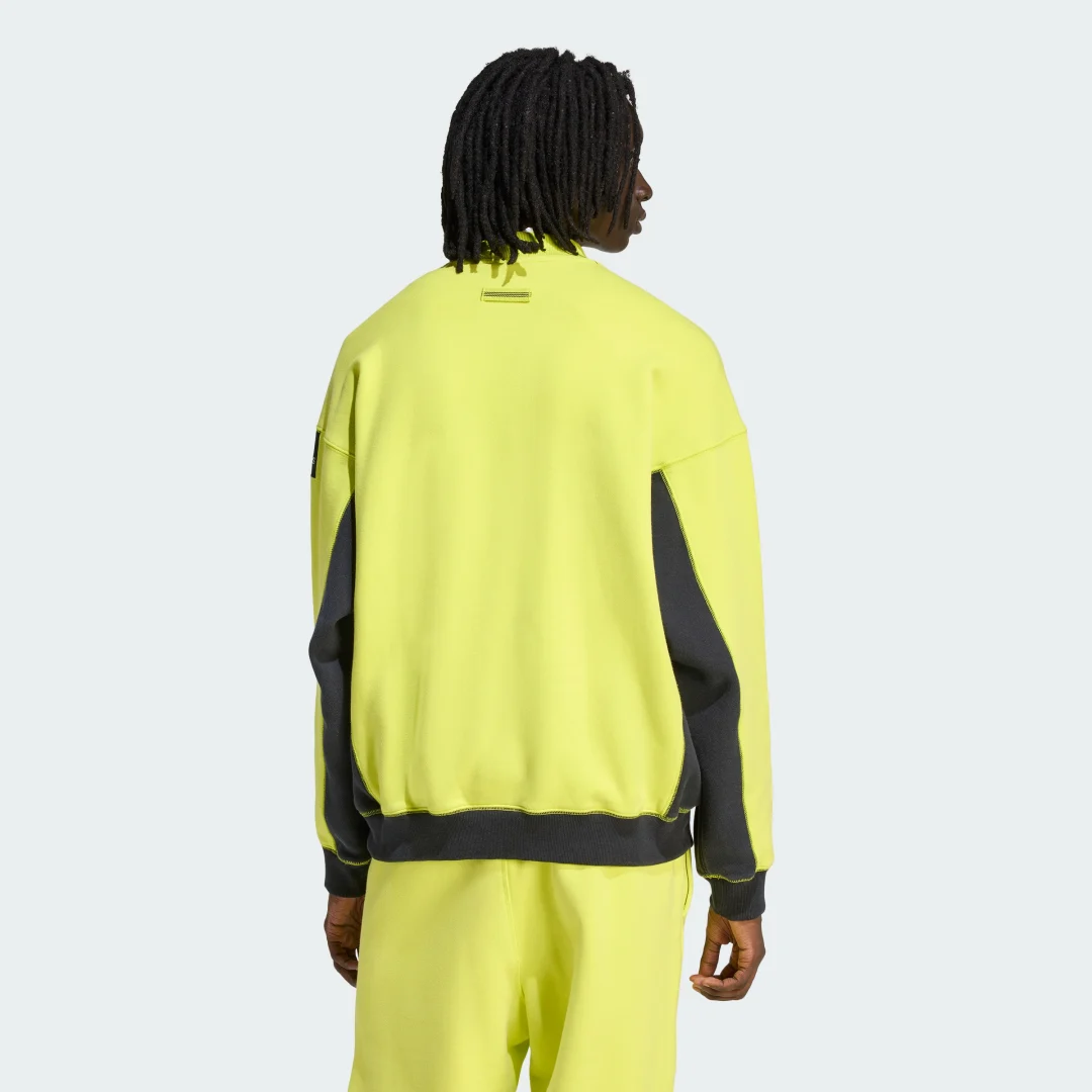 Thumbnail 1 de Jersey de cremallera hasta el pecho adidas Equipment Blocked — Amarillo