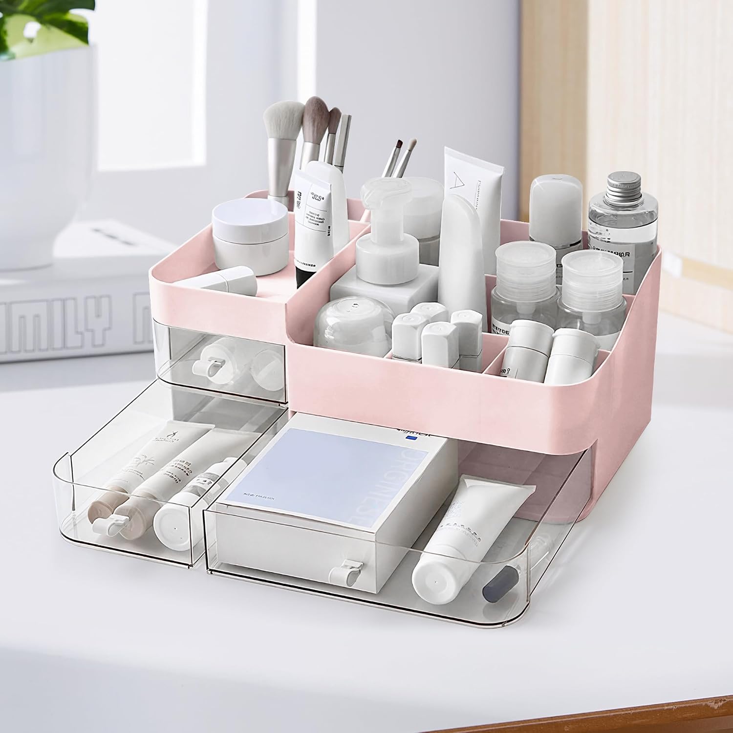 Detalle 2 de Lacusmall Desktop Makeup Organiser 1pc