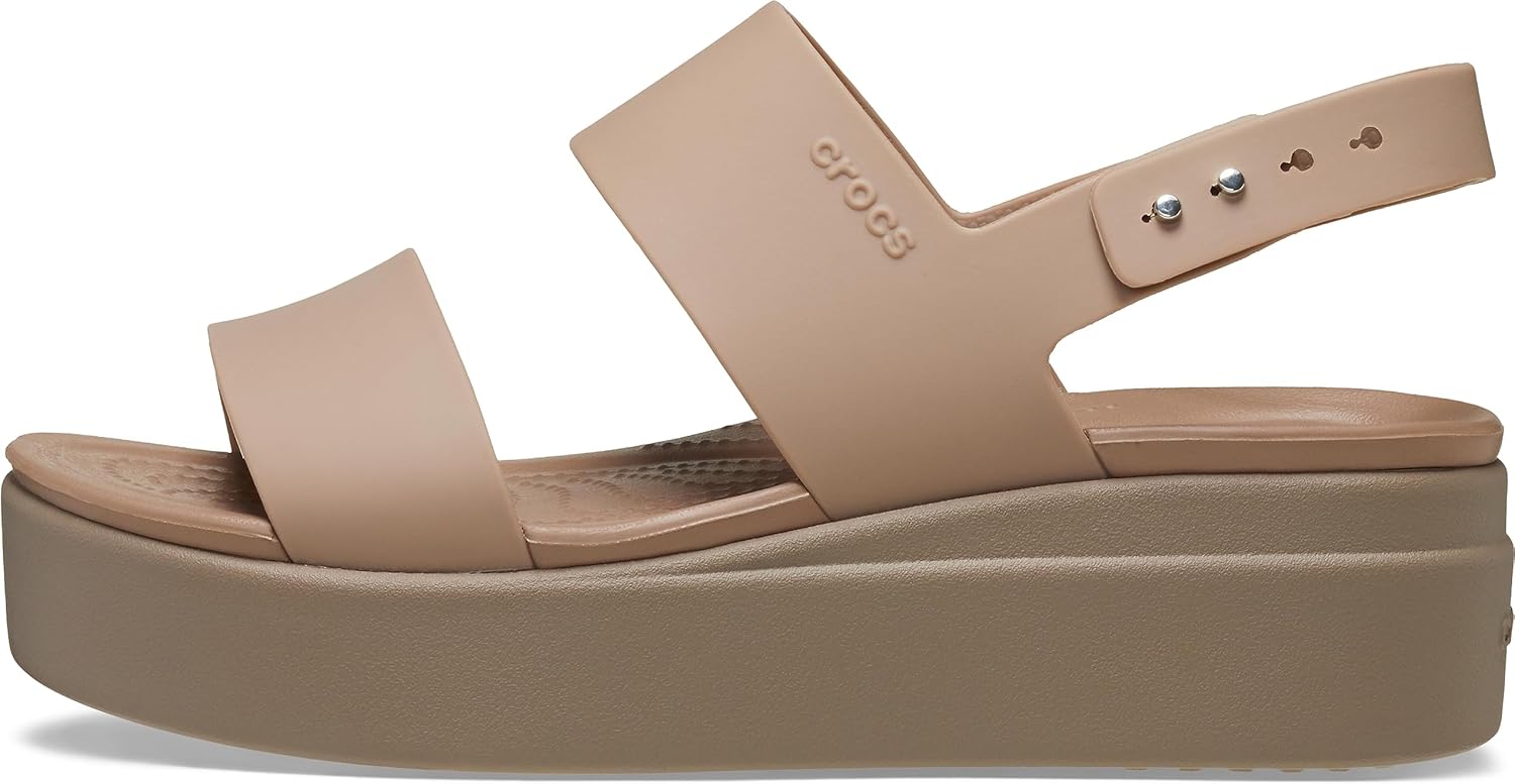 Thumbnail 6 de Crocs Brooklyn Low Wedge: sandali da esterno donna con zeppa bassa e Plantari LiteRide
