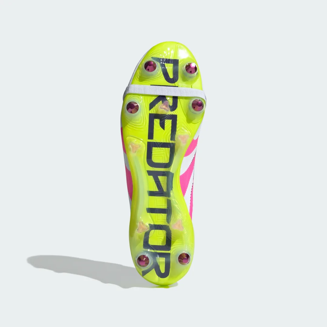 Detalle de Adidas Predator Elite Fold-Over Tongue para césped natural húmedo
