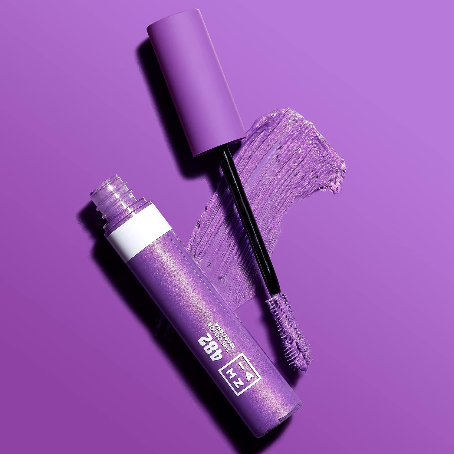 Thumbnail 4 de 3INA MAKEUP The Color Mascara 482 Violet 💄