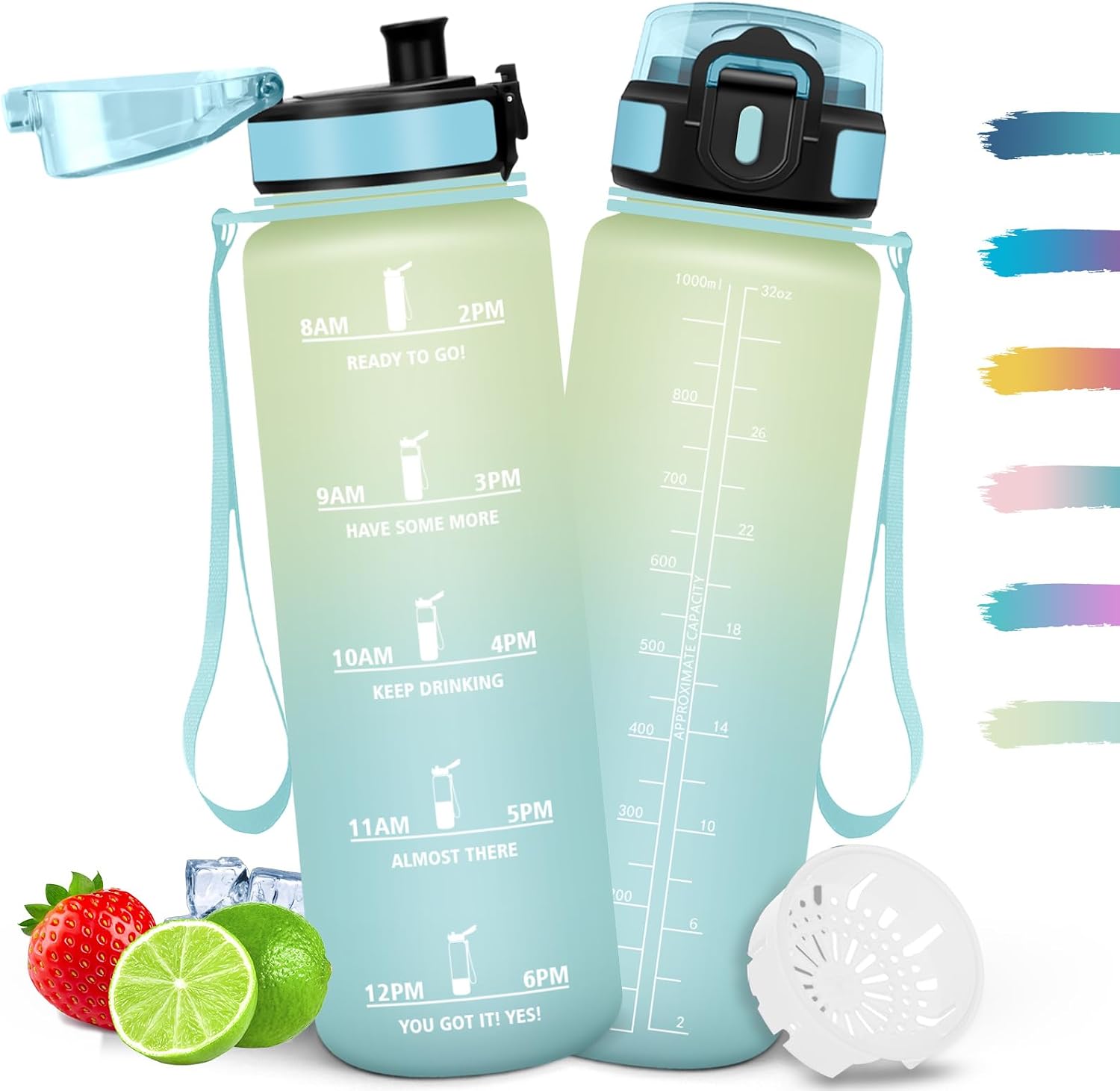 Detalle de Mulbijeo Gourde 1L étanche pour sport