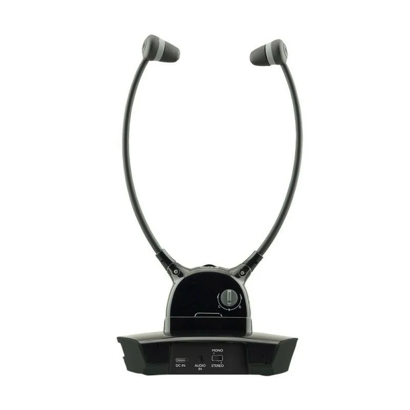 Thumbnail 3 de CGV Dolfin Onyx: Auriculares inalámbricos para TV con estación base (negros)