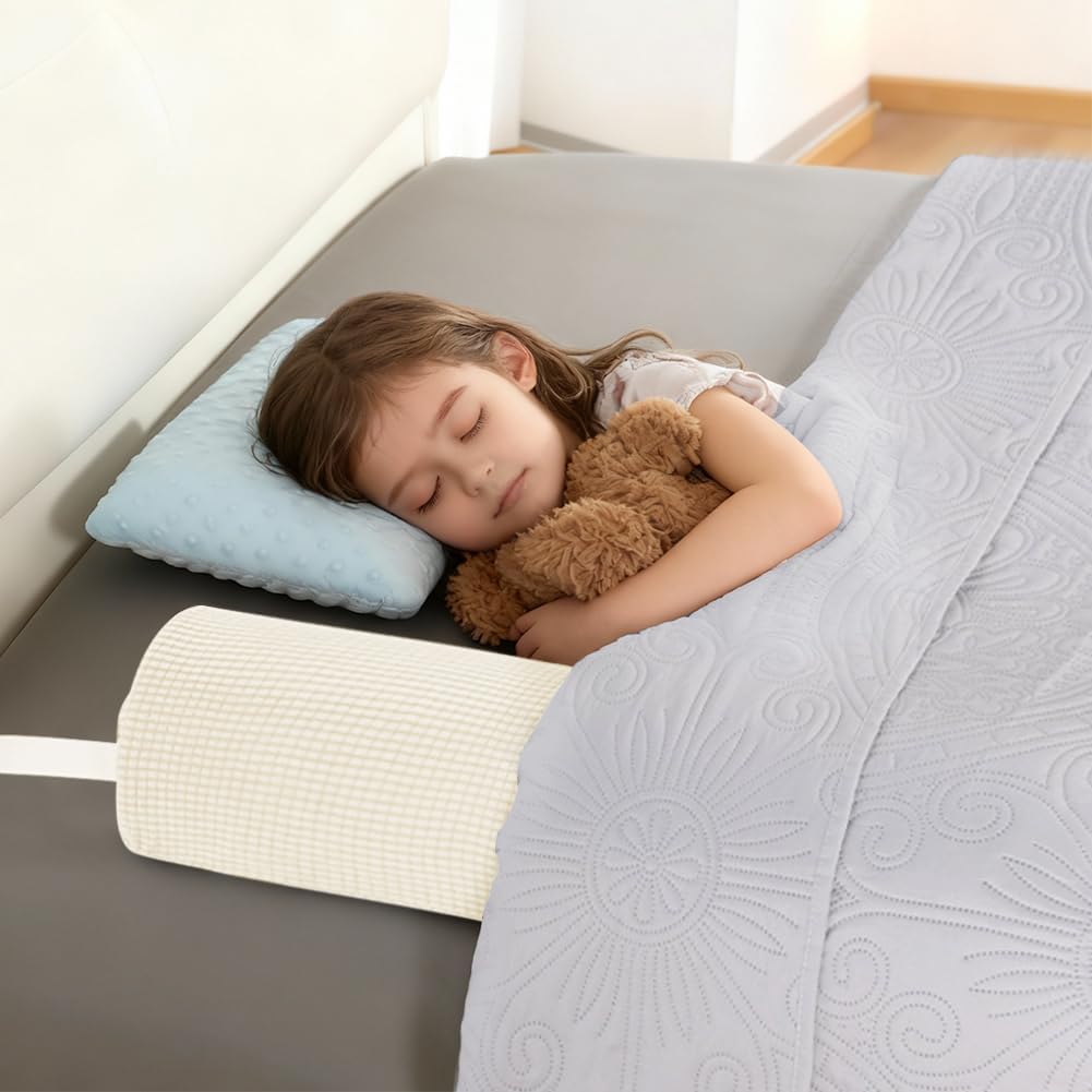 Thumbnail 1 de DUJUIKE Bettschutzgitter aus Schaumstoff (150 cm, Beige) für Kleinkinder und ältere Menschen