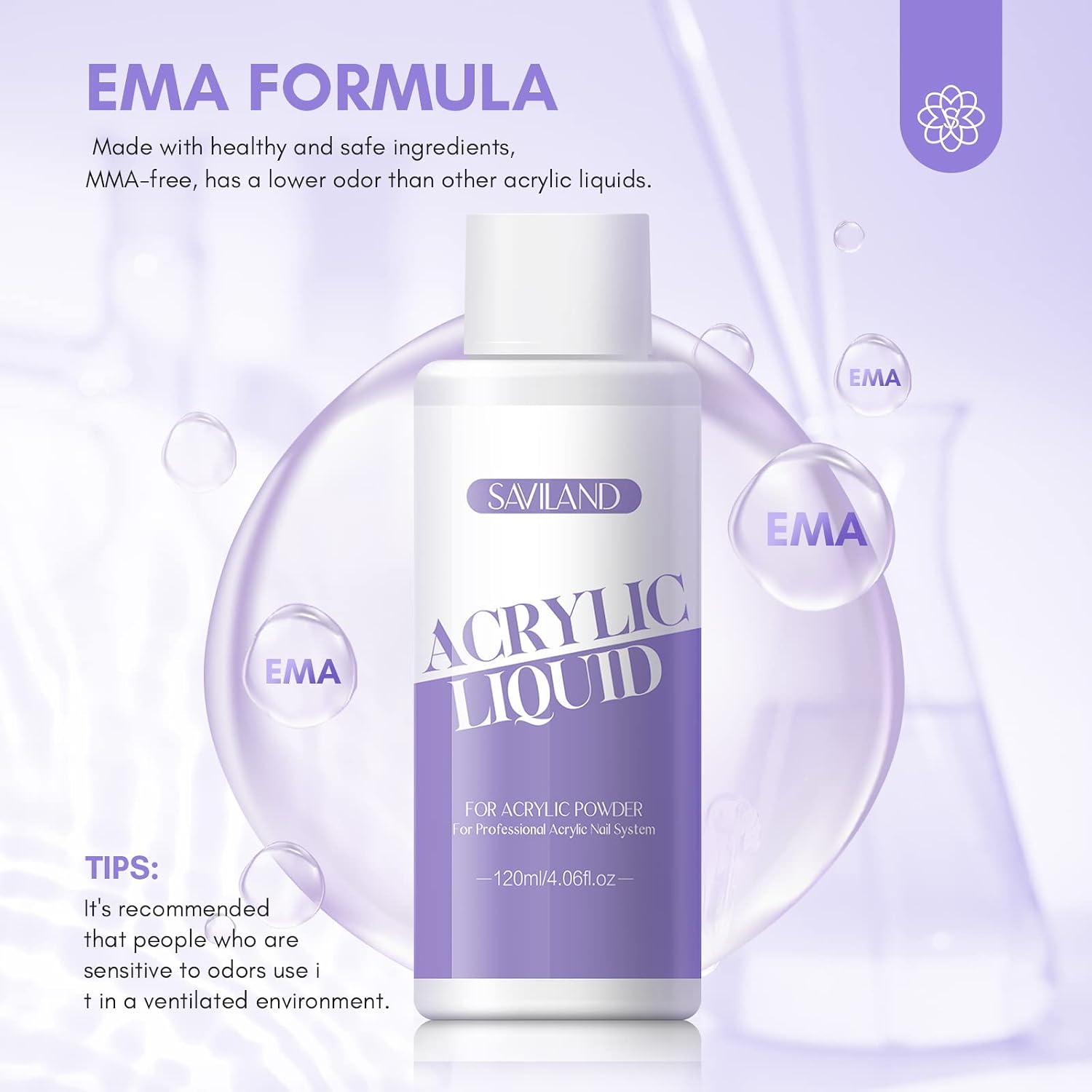 Thumbnail 4 de Saviland Acryl Nagelset 120ML Monomer